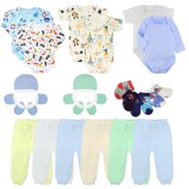 Roupa de Bebê Kit Com 24 Peças Enxoval Moda Para Bebê Barata