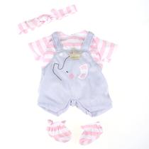Roupa de boneca JC Toys Berenguer Boutique Grey Overall Roupa de boneca JC Toys Berenguer Boutique Grey Overall