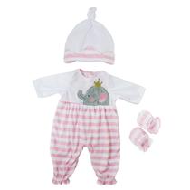Roupa de boneca JC Toys Berenguer Boutique rosa listrada Roupa de boneca JC Toys Berenguer Boutique rosa listrada