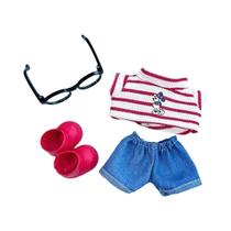 Roupa De Boneco Labubu Monster De 17cm, Roupa Fofa De Mickey Mouse E Goofy, Acessórios De Presente Roupa De Boneco Labubu Monster De 17cm, Roupa Fofa De Mickey Mouse E Goofy, Acessórios De Presente