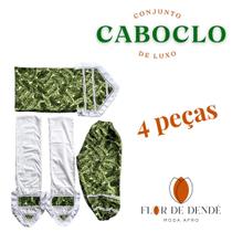 Roupa de caboclo orixá ossain oxóssi 4 peças umbanda candomblé