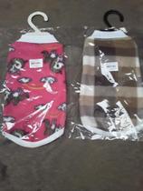 Roupa de cachorro Pet cores variadas Roupa de cachorro Pet cores variadas