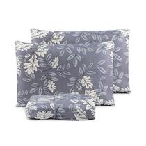 Roupa de Cama 400 Fios Percal Natura Estampado Toque Macio