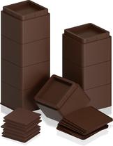 Roupa de cama Bed Risers Utopia, pacote com 8, 7,5 cm, ajustável de 3 e 6 polegadas