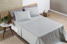Roupa de cama casal queen size madri jogo de cama liana exclusivo bordado 200 fios 100% algodao super macio