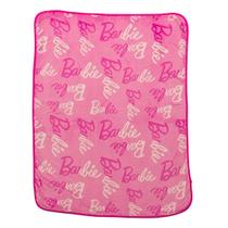 Roupa de cama infantil Throw Franco Barbie Silk Touch 100x125cm