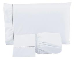 Roupa de Cama King 400 Fios 3 Peças Toque Acetinado 100% Macio - Decoralar