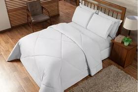 Roupa De Cama + Lençol Dupla Face Casal Box 6 Pçs Edredom Roupa De Cama + Lençol Dupla Face Casal Box 6 Pçs Edredom