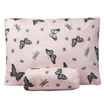 Roupa de Cama Queen Basic Tecido 180 Fios Poliéster 03 Peças - Mariposa - Borda Bordados Enxovais