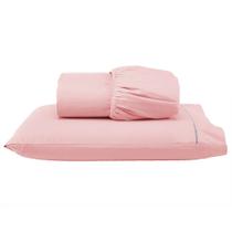 Roupa de Cama Solteiro 400 Fios 2 Peças Ponto Palito
