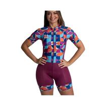 Roupa De Ciclismo Feminina De Verão, Conjunto De Ciclismo De Manga Curta 20D GEL XAMA Little Monkey