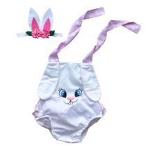 Roupa de Coelhinha Infantil Pascoa Bebe em algodão 230001