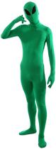 Roupa de corpo inteiro VSVO Greenman Lime Green Alien Costume Roupa de corpo inteiro VSVO Greenman Lime Green Alien Costume