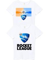 Roupa De Criança Camiseta Rocket League Infantil Kit 2 Unidades