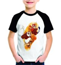 Roupa de Criança Kung Fu Panda Manga Longa de Menino