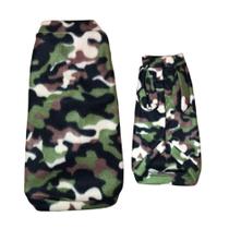 Roupa De Frio Para Cachorro - Camuflado Egg