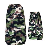 Roupa De Frio Para Cachorro - Camuflado Especial