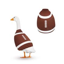 Roupa de futebol de silicherry para 17" Lawn Goose