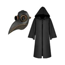 Roupa de Halloween Adulto e Infantil - Robes com Capuz, Máscaras e Acessórios Cosplay