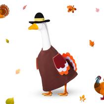 Roupa de Halloween Baby Goose Dansydaisy para ganso de 17 polegadas Roupa de Halloween Baby Goose Dansydaisy para ganso de 17 polegadas