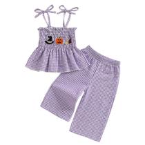 Roupa de Halloween Kayotuas Toddler Girl Pumpkin Clothes 12-18M
