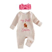 Roupa de menina Adobabirl My First Easter Romper 3-6 meses