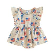 Roupa de menina Socutebabe Meu primeiro quarto de julho, de 12 a 18 milhões Roupa de menina Socutebabe Meu primeiro quarto de julho, de 12 a 18 milhões