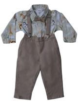 Roupa de Menino Calça Aniversário Safari Animais Papilloo Roupa de Menino Calça Aniversário Safari Animais Papilloo