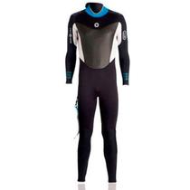 Roupa de Mergulho Aqualung Bali Masculina 3mm Neoprene Confortável para Águas Tropicais Roupa de Mergulho Aqualung Bali Masculina 3mm Neoprene Confortável para Águas Tropicais
