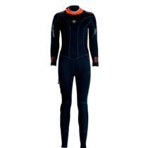 Roupa de Mergulho Aqualung Dive Feminina 5mm Neoprene Sustentável com Costuras Blindstitch Roupa de Mergulho Aqualung Dive Feminina 5mm Neoprene Sustentável com Costuras Blindstitch
