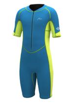 Roupa de mergulho Hevto Kids Shorty de neoprene de 2 mm para natação tamanho 8