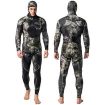 Roupa de mergulho Nataly Osmann Camo Spearfishing 3 mm/1,5 mm de neoprene masculina