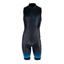 Roupa de Neoprene Aquasphere Aquaskin Shorty V3 Masculina Glideskin 1.5mm sem Mangas para Águas Quentes Roupa de Neoprene Aquasphere Aquaskin Shorty V3 Masculina Glideskin 1.5mm sem Mangas para Águas Quentes
