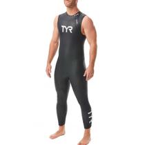 Roupa de Neoprene Natação/Triathlon TYR CAT1 Masc sem Mangas