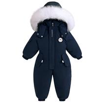 Roupa de neve para bebês IBOBOOM, roupa de neve infantil, casaco de inverno, trenó de esqui, jaqueta acolchoada 1-4T Roupa de neve para bebês IBOBOOM, roupa de neve infantil, casaco de inverno, trenó de esqui, jaqueta acolchoada 1-4T