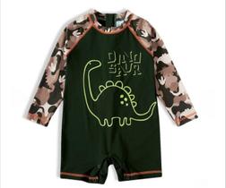 Roupa De Praia Bebe Menino Macacão Surfista Tip Top