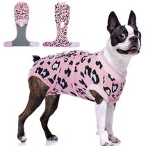 Roupa de recuperação para cães FUAMEY após cirurgia Neuter Spay Pink M