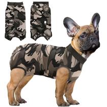 Roupa de recuperação SAWMONG para cães após a cirurgia Camouflage XXL