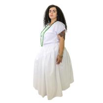 Roupa de umbanda feminino em oxford 2 peças Roupa de umbanda feminino em oxford 2 peças