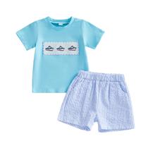 Roupa de veleiro Bagilaanoe Toddler Baby Boy, conjunto de 2 peças Roupa de veleiro Bagilaanoe Toddler Baby Boy, conjunto de 2 peças