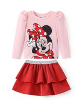 Roupa Disney Minnie Mouse Toddler Girl 2 peças 5-6Y Roupa Disney Minnie Mouse Toddler Girl 2 peças 5-6Y