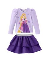 Roupa Disney Princess Rapunzel Toddler Girl 2T Outono Inverno Roupa Disney Princess Rapunzel Toddler Girl 2T Outono Inverno