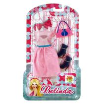 Roupa e Acessórios para bonecas estilo Barbie Belinda