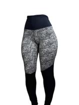 Roupa feminina Calça Cigarrete ( Legging ) fitness Cós alto G Alta Compressão