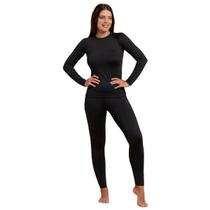 Roupa Frio Intenso Conjunto Térmico Blusa + Calça Segunda Pele Pelinho Felpada Forrada Feminino Masculino Roupa Frio Intenso Conjunto Térmico Blusa + Calça Segunda Pele Pelinho Felpada Forrada Feminino Masculino