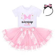 Roupa IBTOM CASTLE Toddler Girls Polka Dots Birthday 5T