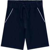 Roupa Infantil Bermuda Azul Marinho Detalhes Branco Conjunto Malhão Flamê Milon Roupa Infantil Bermuda Azul Marinho Detalhes Branco Conjunto Malhão Flamê Milon