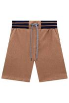 Roupa Infantil Bermuda Jeans Cotton Masculina Lucboo Estilosa e Confortável