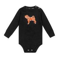 Roupa Infantil Body Manga Longa Charpey Bordado Masculino Facil De Vestir Macio Charmoso