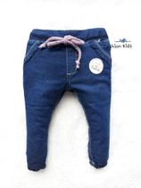 Roupa Infantil Calça Jogger Jeans Bebê Fashion Menina